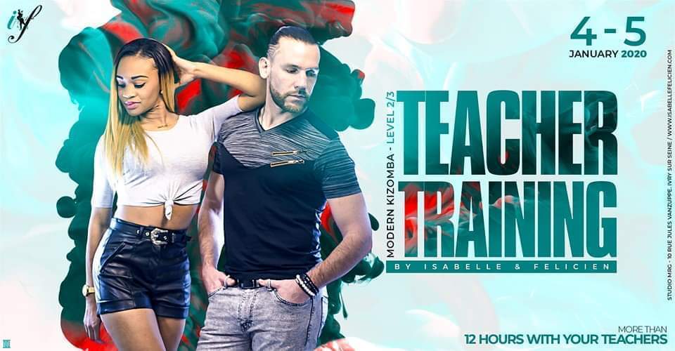 Certification professeurs kizomba Isabelle & Felicien - Niveau 1 Certification professeurs kizomba Isabelle & Felicien - Niveau 1