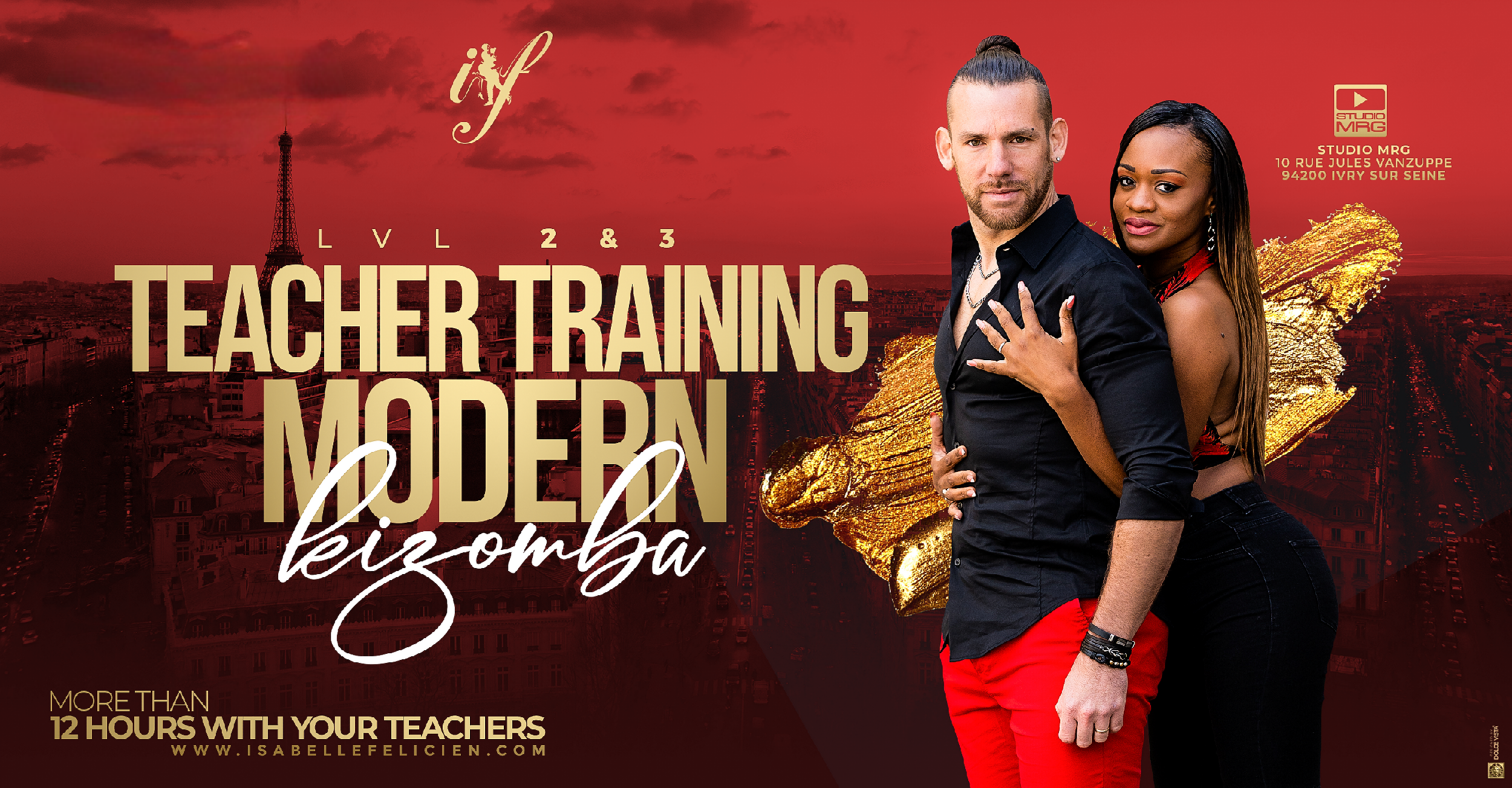 Certification professeurs kizomba Isabelle & Felicien - Niveau 1